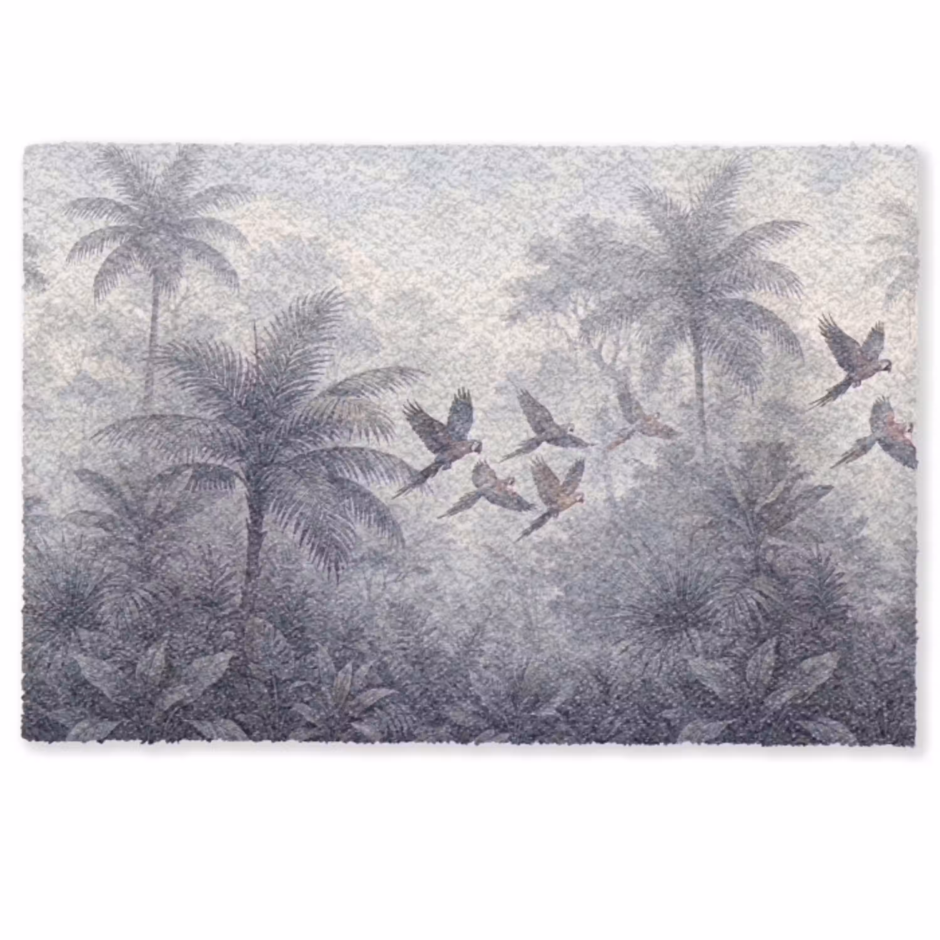 Vogel - Vliegend - Jungle - Vintage - Dieren Deurmat klein -zkaufland3d