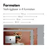 Vrouw - Macarons - Bril Muismat XXL klein -sfeer5