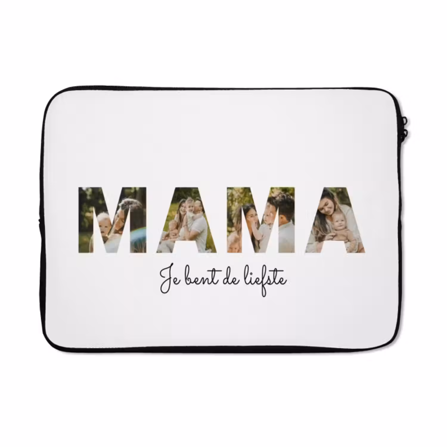 Gepersonaliseerde laptophoes - Mama - Lettercollage