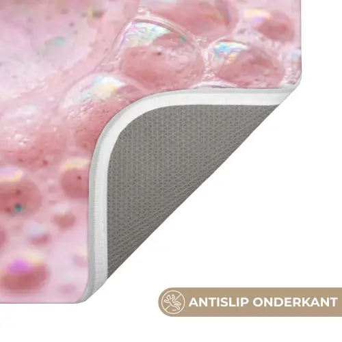 Schuim - Structuur - Roze Badmat klein -USP_AntislipNL