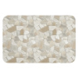 Mozaïek - Stenen - Beige WCmat klein 1009 -3d