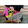 Hond - Zonnebril - Roze - Art laptophoes neopreen klein -tas