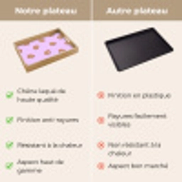 Pretzels - Eten - Paars Dienblad Rechthoek middel -USP_VergelijkingFR