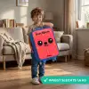Kawai - Aardbei - Rood Kinderkoffer - Blauw klein -sfeer2_NL