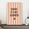 Zomer - Quote - Strepen canvas 2cm klein -sfeer6