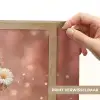 Bloemenfee - Roze - Meisje Light Box met batterij (Wandlamp kind) middel -USP_websiteprintNL