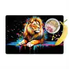 Leeuw - Kleurrijk - Spetters Placemat vinyl groot -zzzproduct_Kitchenyeah-website