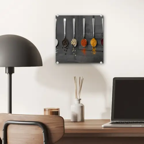 Specerijen - Lepels - Tafel - Rustiek - Kruiden plexiglas 5mm klein -sfeer6