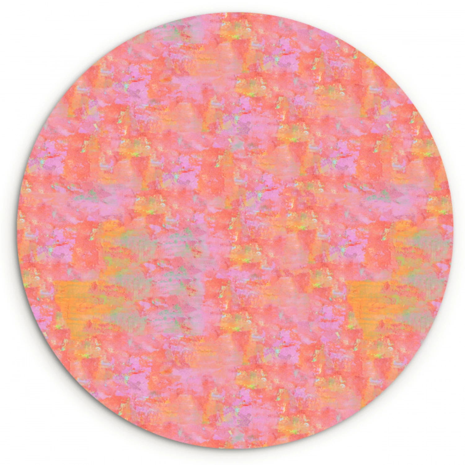 Verf - Texturen - Pastel Wandcirkel kunststof plaat 5mm dik klein 188 -3d