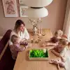 Grassprieten - Lichtinval - Groen Dienblad Rechthoek middel -sfeer4