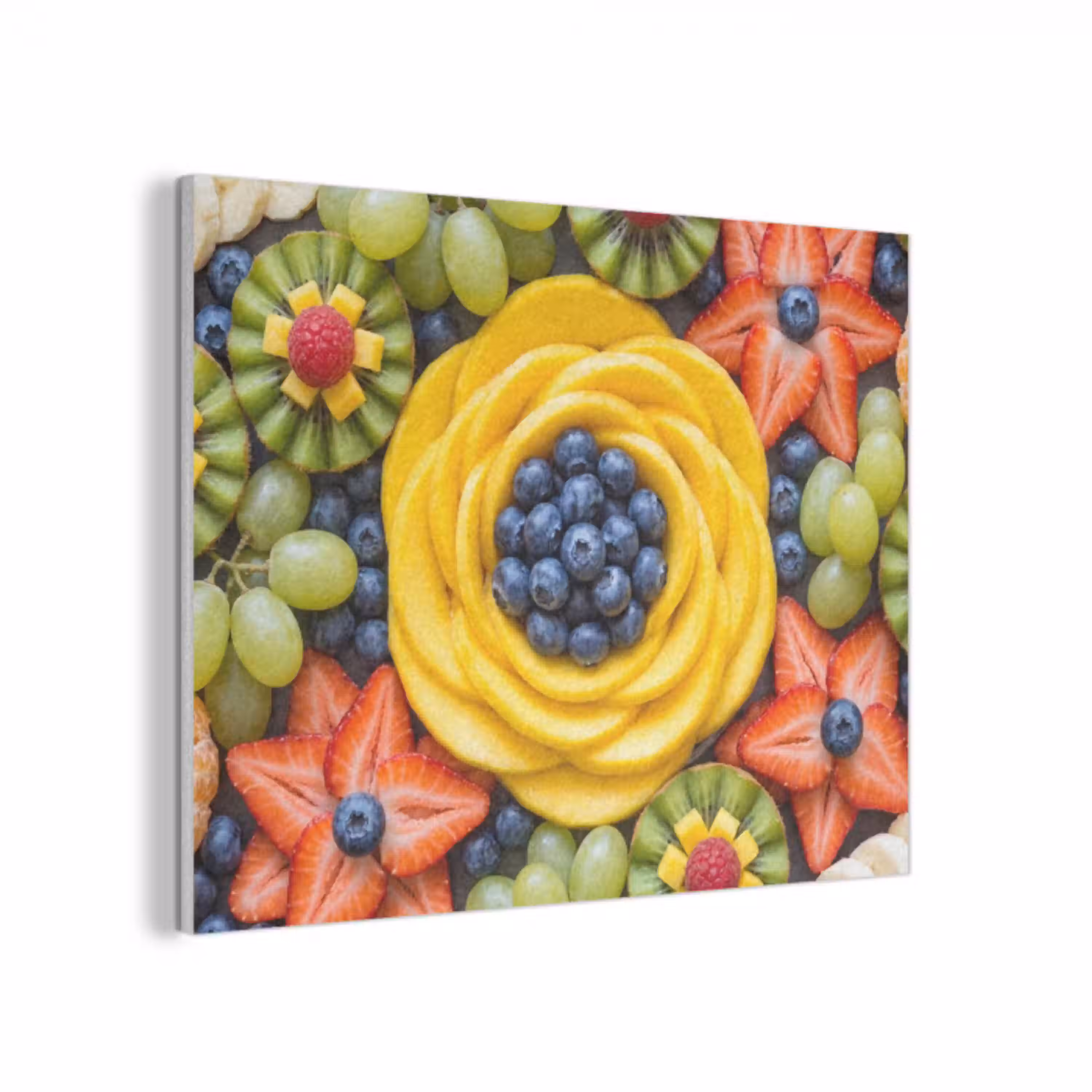 Fruit - Arrangement - Gezond - Kleurrijk - Eten PET vilt klein -3d