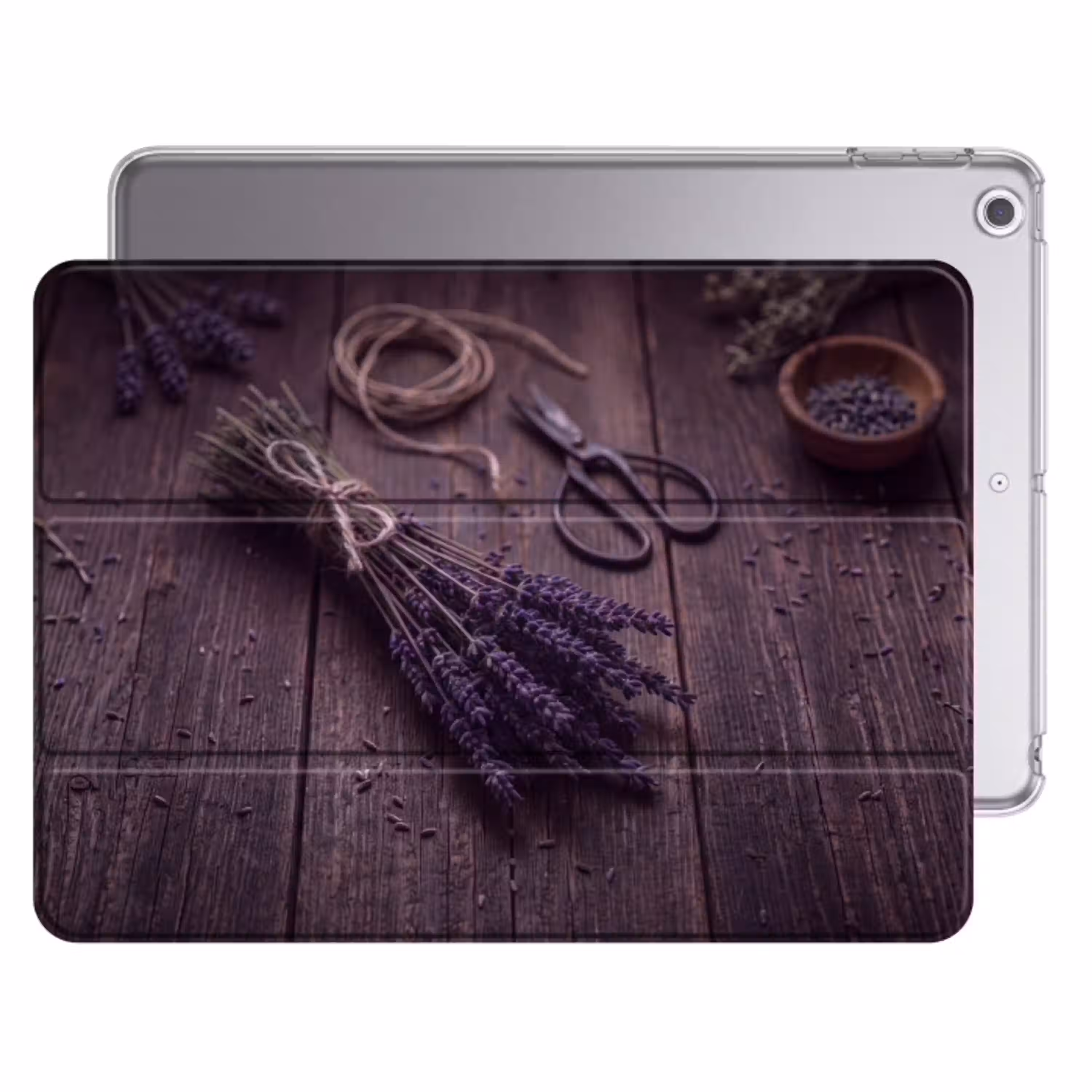 Bloemen - Rustiek - Paars Apple iPad 2017 middel -threedimensional_3d_global