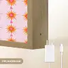 Zon - Motief - Roze Light Box met batterij (Wandlamp) middel 907 -USP_websiteoplaadbaarNL