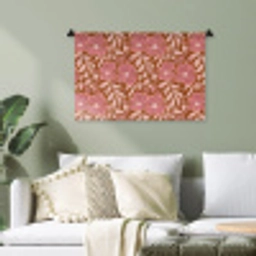 Sfeer - Bloemen - Roze Wandkleed katoen klein 269 -sfeer7