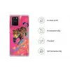 Luipaard - Roze - Oranje - Blauw - Verf Telefoonhoesje Samsung Galaxy S10 Lite klein -specsS10Lite