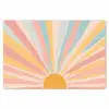 Illustratie - Zon - Pastelkleuren Placemat vinyl groot -zzsfeer1_Kitchenyeah-website