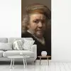 Zelfportret - Schilderij van Rembrandt van Rijn fotobehang vinyl groot -woonkamer