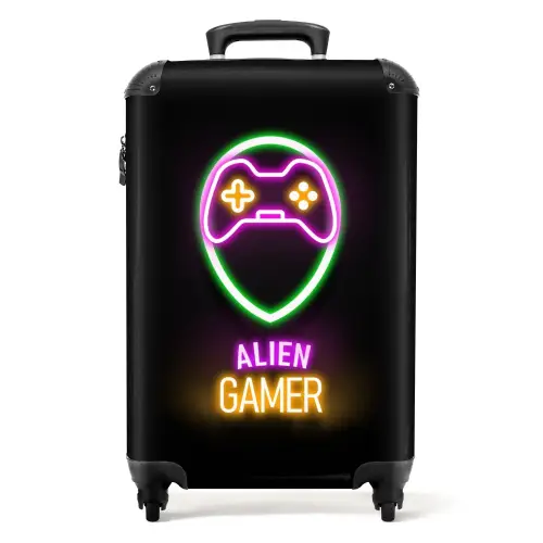Alien Gamer NBS - Handbagage koffer - Unisex middel -productfoto_recht