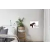 Paard - Modern - Balans textielposter latten blank klein -woonkamer