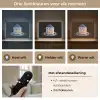 Pannenkoeken - Blauwe Bessen - Bord Light Box met batterij (Wandlamp) middel -USP_lichtkleurNL