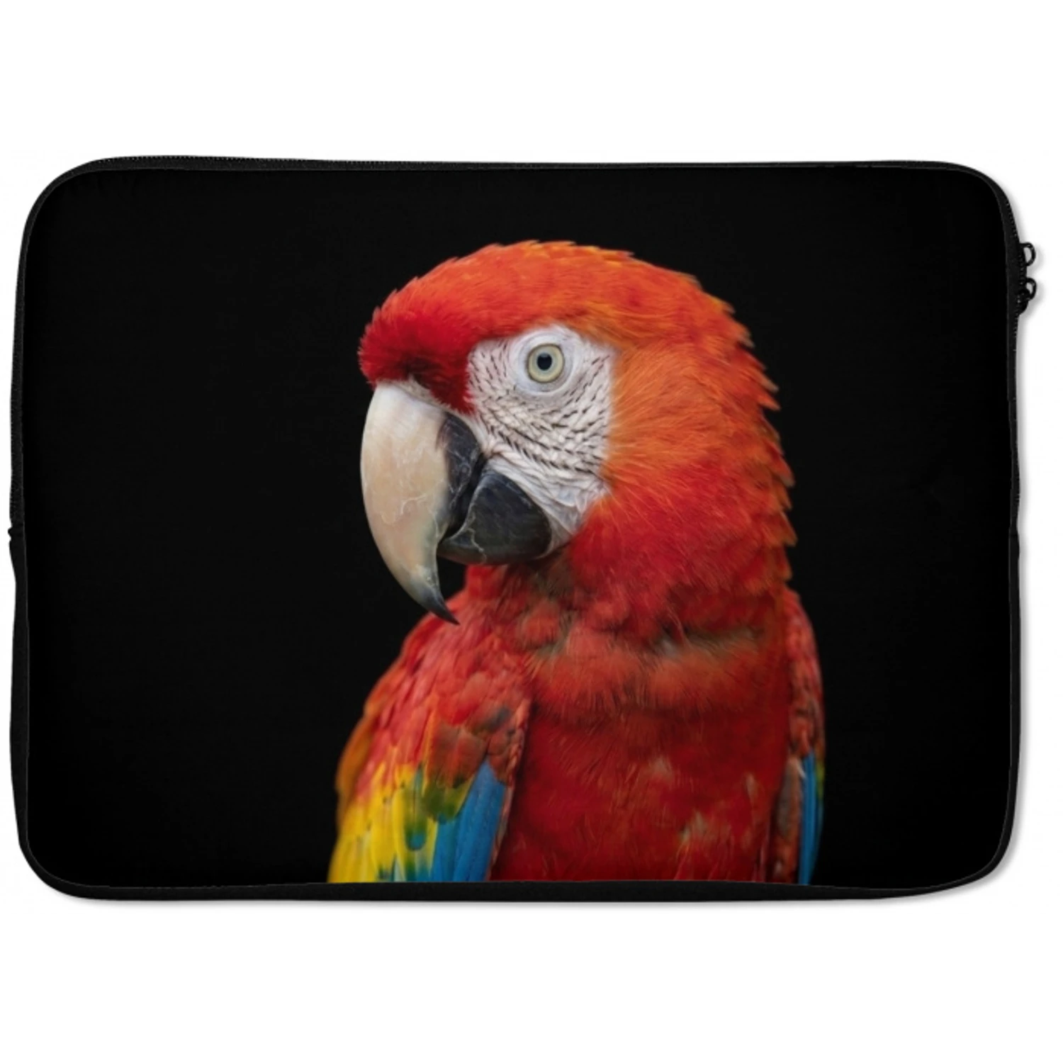 Ara - Portret - Rood laptophoes neopreen klein -zkaufland3dotto