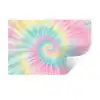 Pasteltinten - Tie dye - Roze Muursticker klein -3d