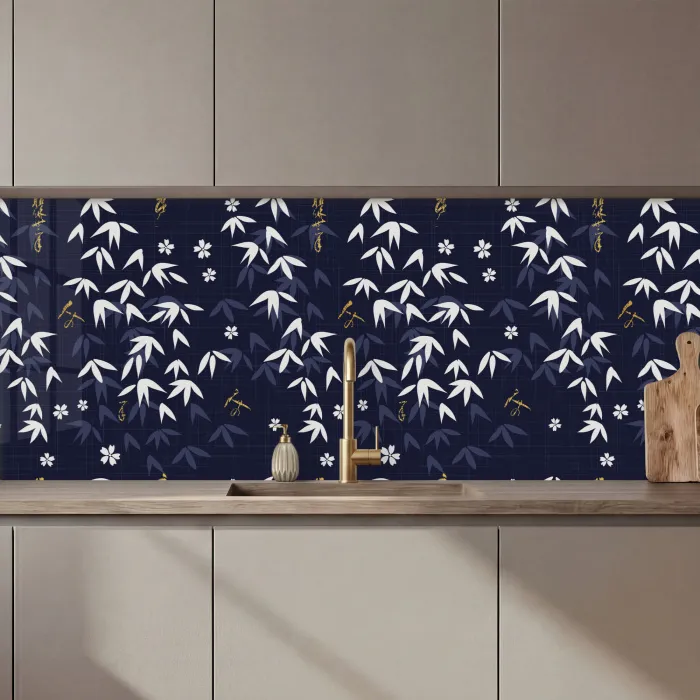Sakura - Bloesem - Patroon - Japan keuken achterwand 2 middel 871 zz_3dshopping