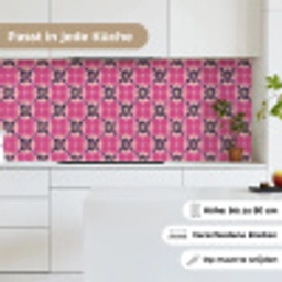 Patroon - Bloemmotief - Meerkleurig keuken achterwand 2 middel 871 -sfeer4_DE