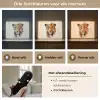 Luipaard - Symmetrisch - Strepen Light Box met batterij (Wandlamp) middel -USP_lichtkleurNL