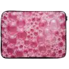Roze - Schuim - Bubbels laptophoes neopreen klein -zkaufland3dotto