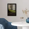 Zon - Takken - Bomen - Bos - Natuur fotolijst zwart zonder passe partout klein -sfeer4