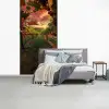 Wijngaard - Druiven - Zonsondergang fotobehang vinyl groot -slaapkamer