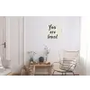 Minimalistisch - Beige - Love Wandcirkel aluminium klein -woonkamer