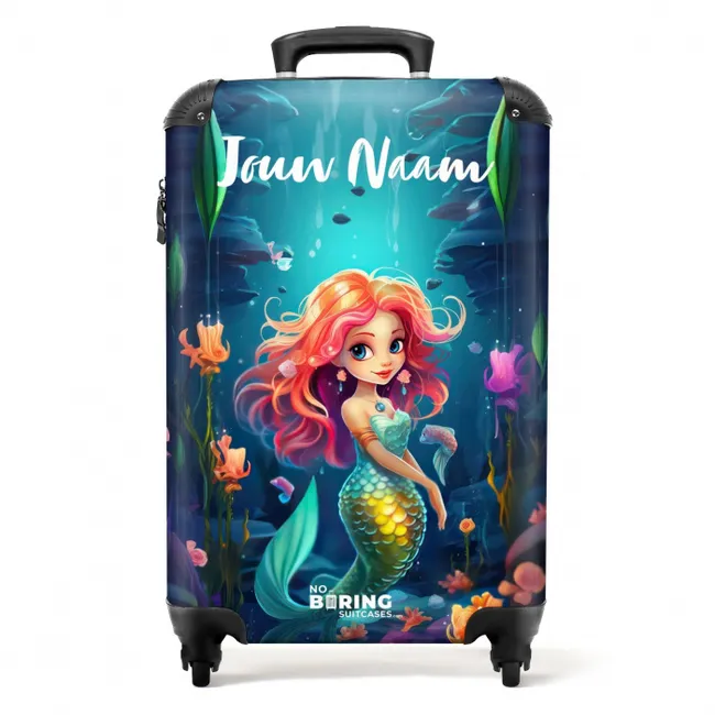 Koraal koningin NBS - Handbagage koffer - Kinderen Unisex middel -productfoto_recht