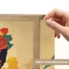 Vrouwelijk - Bloemen - Sieraden Light Box met batterij (Wandlamp) middel -USP_websiteprintNL
