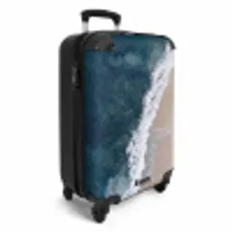 Strand - Zee - Golven NBS - Handbagage koffer - Volwassenen Unisex middel -productfoto_3d