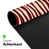 Golven - Rood - Patroon - Crème Muismat XXL klein 681 -sfeer2