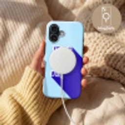 Today is a good day - Blauw - Schaduw Toughcase MagSafe Apple iPhone 17 klein -USP_MagsafeV