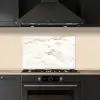 Marmer - Kalk - Goud - Luxe - Marmerlook - Wit keuken achterwand spatscherm klein -sfeer1