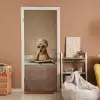 Bad - Hond - Boek - Zonnebril deurposter klein -sfeer1
