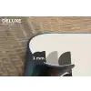 Halve cirkels - Aardetinten - Grafisch Placemat vinyl groot -closeup