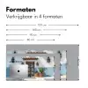 Deur - Manden - Planten Muismat XXL klein -sfeer5