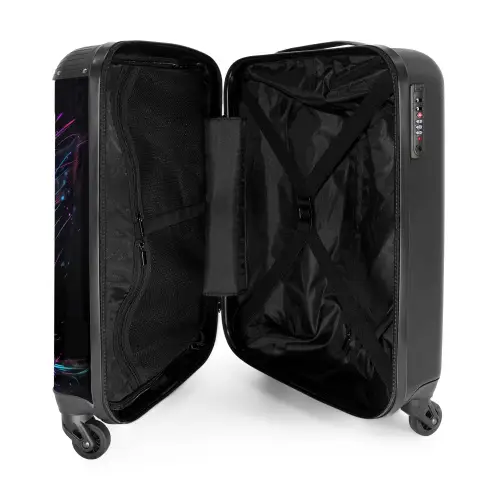 Lightning Leon NBS - Handbagage koffer - Kinderen Unisex middel -binnenkant