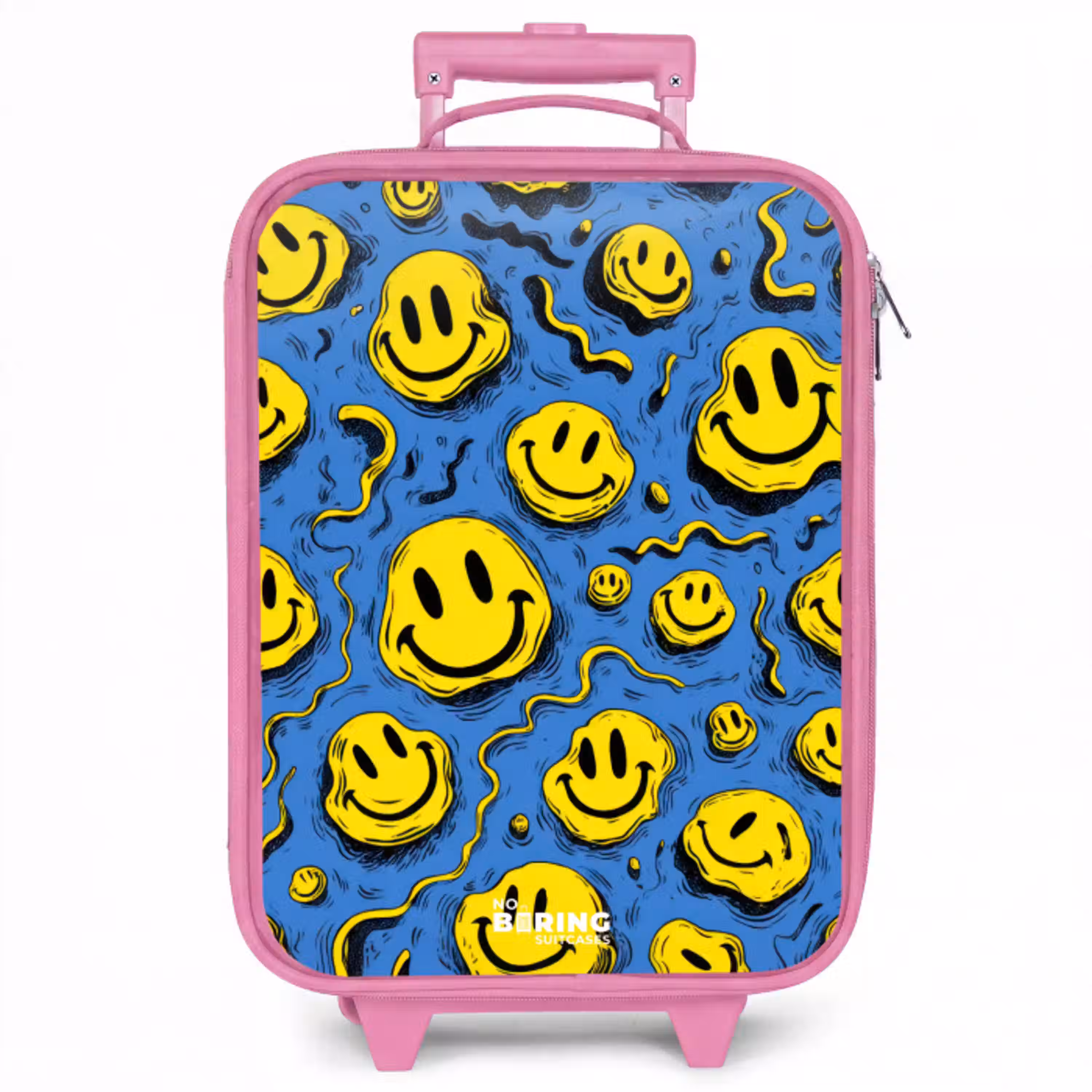 Smiley - Geel - Blauw Kinderkoffer - Roze klein -zzz_website3d