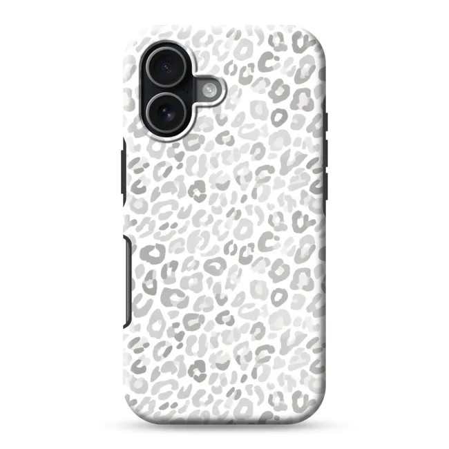 Telefoonhoesje Toughcase - Luipaard - Motief - Grijs