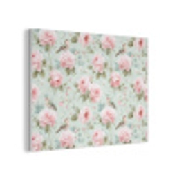 Rozen - Vogels - Pastel - Kleurrijk PET vilt klein 837 -3d