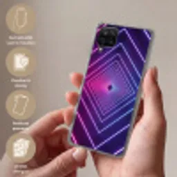 Driedimensionaal - Tunnel - Ruimte Telefoonhoesje Samsung Galaxy A12 klein -sfeer3_NL