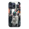 Stad - Mensen - Astronaut - Wit Telefoonhoesje iPhone 17 Pro klein -3d