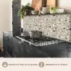 Terrazzo - Patroon - Groen keuken achterwand 2 middel 871 -usp_FR