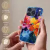 Golvend - Energie - warm Telefoonhoesje iPhone 17 Pro klein -sfeer3_NL